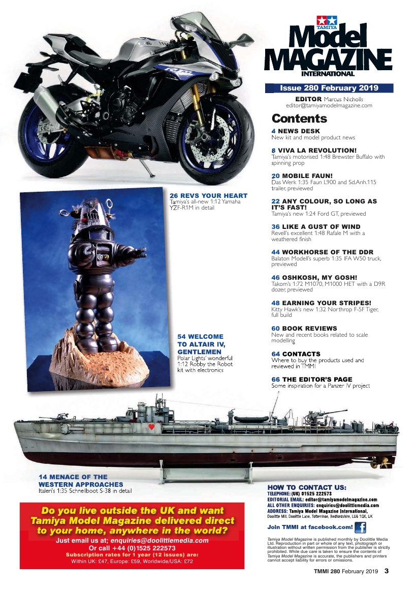 Tamiya Model Magazine 280 (2019-02)